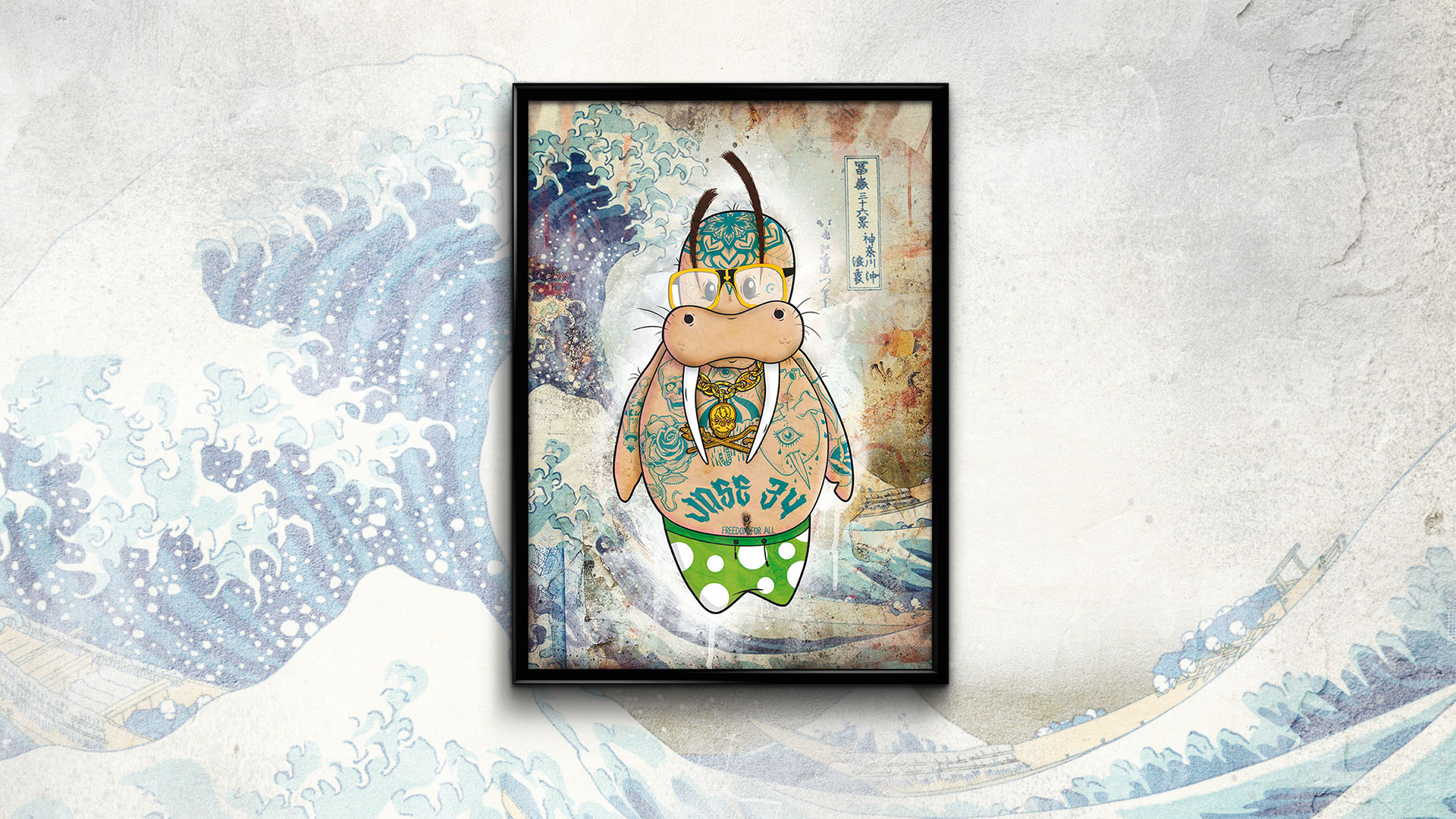 Jase34 - Fred The Walrus Wallpaper 1920x1080