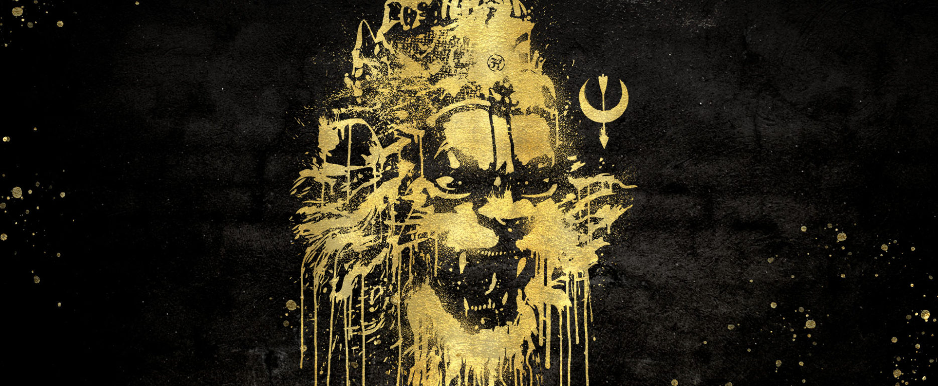 Jase34 - Narasimha Stencil Wallpaper
