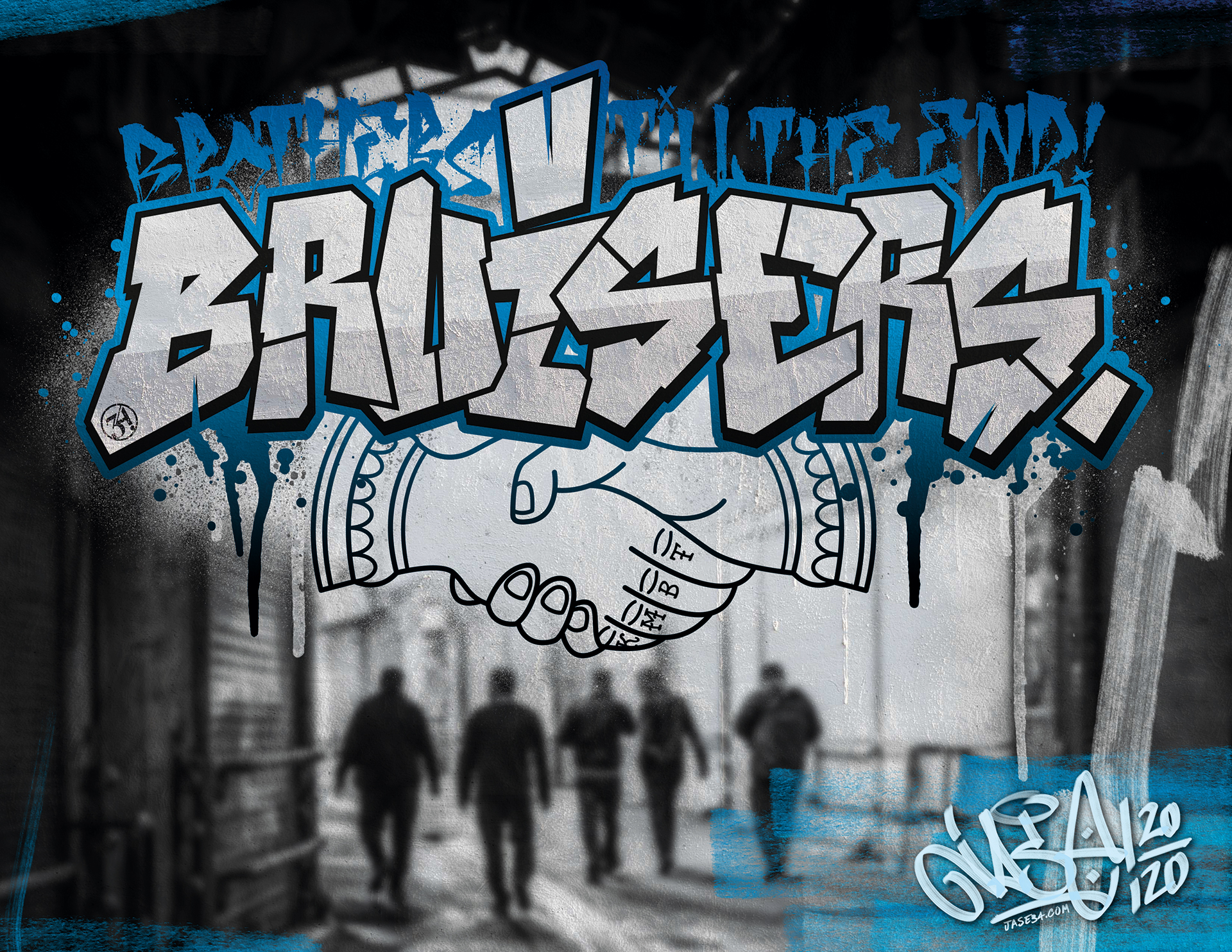 Jase34 x Urban Styles / The Oi Blackbook 2021 / THE BRUISERS